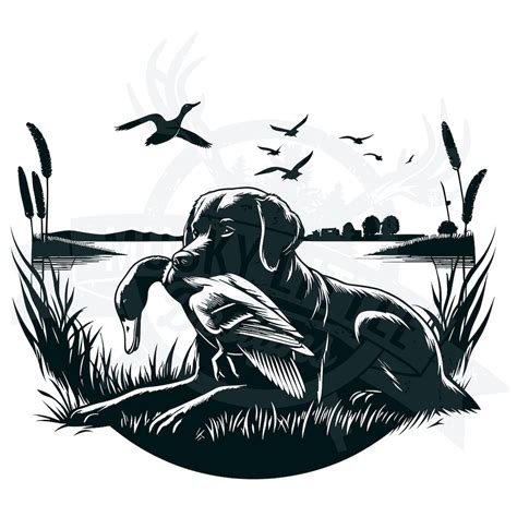 Duck Hunting Svg | Labrador Svg | Hunting Dog Svg | Duck Dog Svg | Duck HUNT Svg | Simple ...