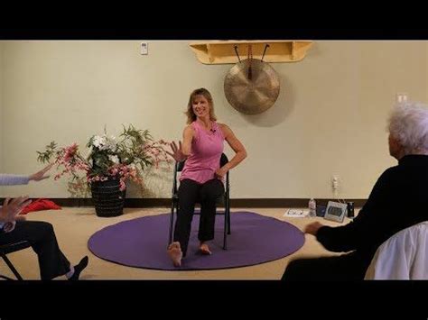 Heel Stomping Country Chair Yoga Dance! "Everybody Wants to Go To ...