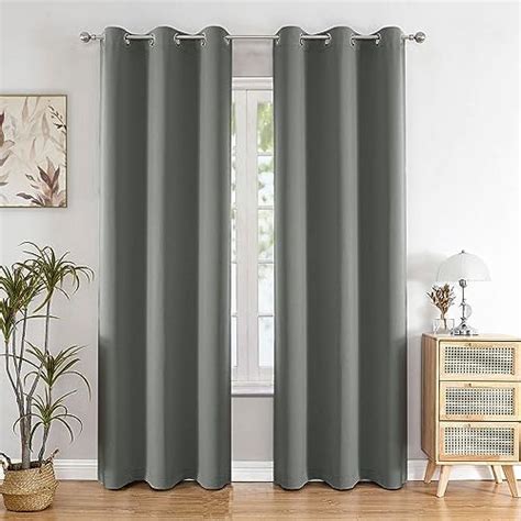 Buy Amazon Brand - Solimo Room Darkening Blackout Window Curtain, 5 ...