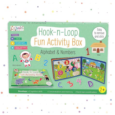 Hook N Loop Fun Activity Bok — Toycra