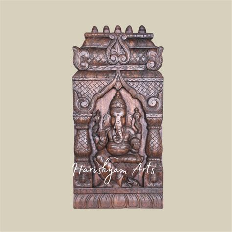 Traditional Wooden Kavadi for Sacred Spaces