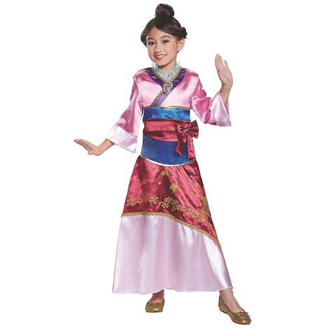 Disguise Girl's Deluxe Disney Mulan Costume - Small at Lowes.com