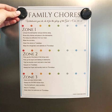 Chores Chart 2 Pcs Dry Erase Chore Chart For Kids, Magnetic Whiteboard