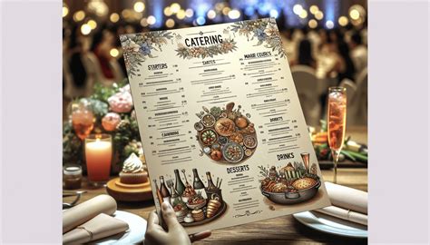 Catering Menu 的图像结果