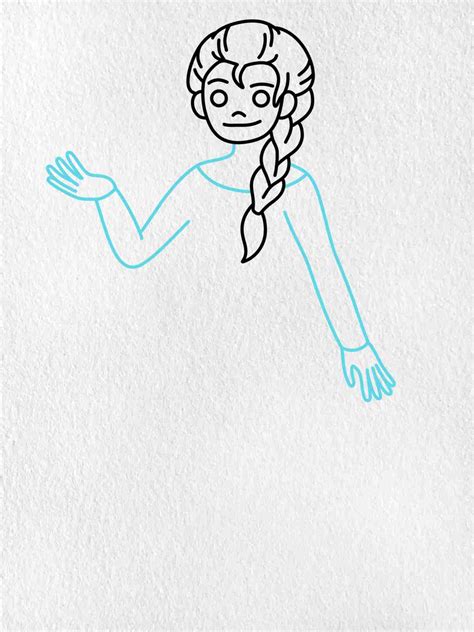 Image result for Elsa Drawing Tutorial
