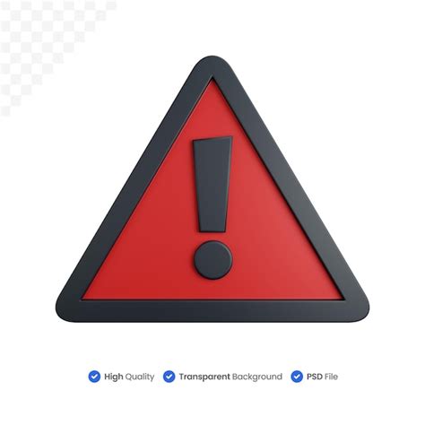 Renderowania 3D czerwony znak zakazu izolowane | Plik PSD Premium