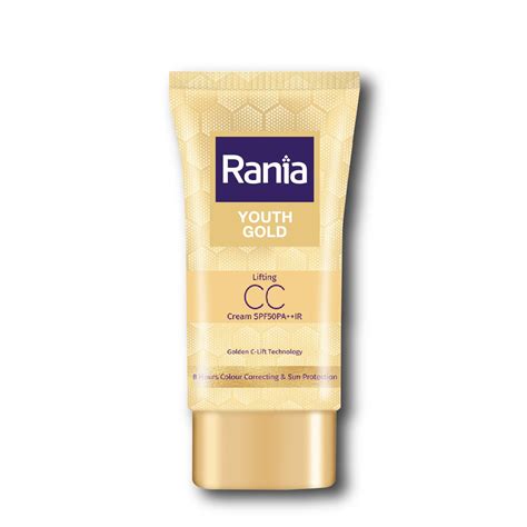 Rania CC Cream SPF50PA++IR with Vitamin C,24K Gold|Tinted moisturizer ...