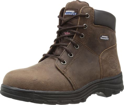 Buy Skechers for Work Women's Workshire Peril Steel Toe Boot Online at ...