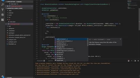 Flutter Animation Tutorials 的图像结果