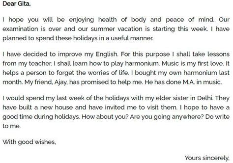 write an email to your friend telling him/her plans to spend your ...