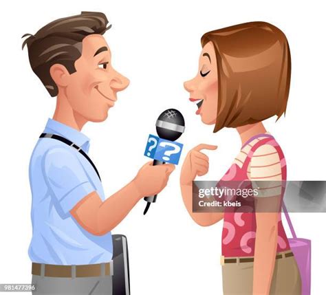 Image result for Interview Reporter Cartoon