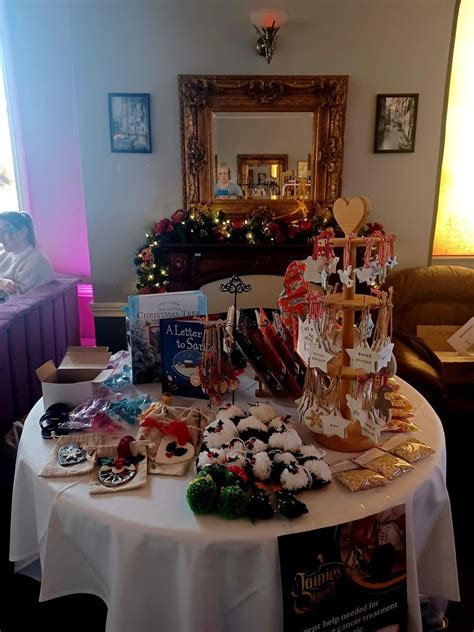 Jamies Quest Charity Stall at Godmanchester Christmas Market , Chinese ...