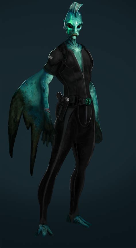 Image result for Fish Man-Machine