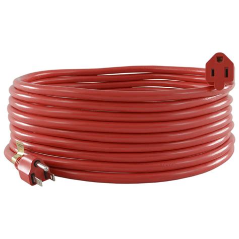 Conntek 20241 Series NEMA 5-15 14 Gauge Red Extension Cords
