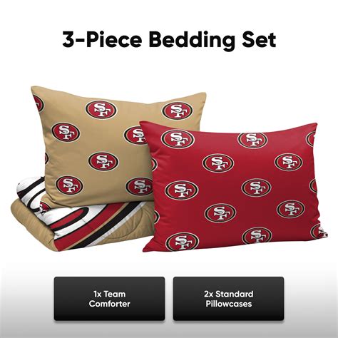 Snapklik.com : San Francisco 49ers NFL Team Color Bed In A Bag ...