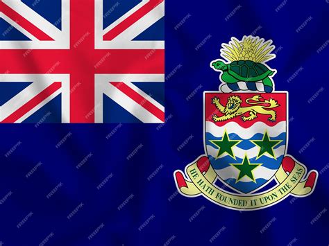 Premium Photo | Flag of cayman islands background