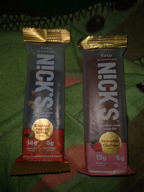 Nick's protein bars! Kinda between a Quest and a larabar : r/safe_food