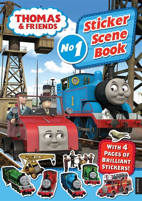 Thomas & Friends: Sticker Scene Book : UK, Egmont Publishing: Amazon.in ...
