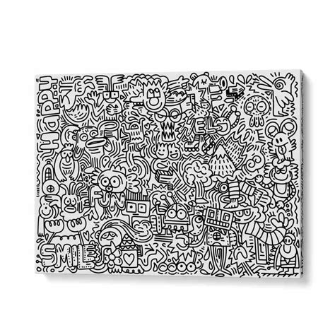 Creature Carnival Doodle Art Paintings for Imagination – Asianmonk