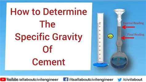 Cement Density: Measurement, Importance, and Practical Applications ...