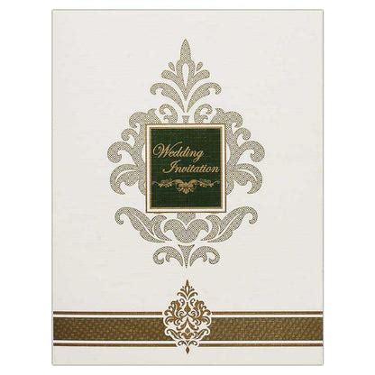 Invitation Card - Traditional Wedding Invitation Card – King of Cards