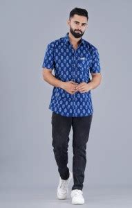 LH HANDICRAFTS Men Printed Casual Multicolor Shirt - Buy LH HANDICRAFTS ...