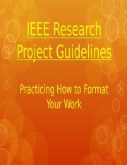 Image result for IEEE Style