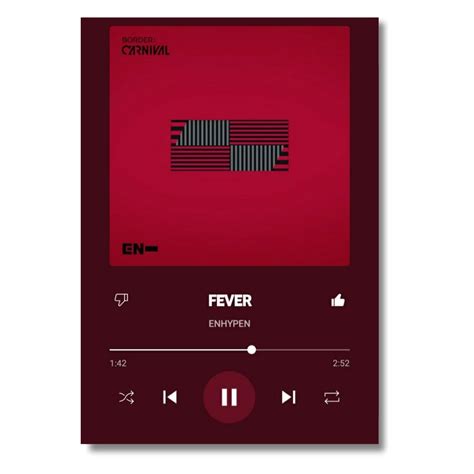 Enhypen Songs Cover Poster | K Pop Posters for Wall | Idol Group | 400 ...