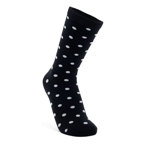 ECCO Women's Dotted Socks | Black