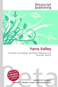 Yarra Valley: Buy Yarra Valley by Susan F. Henssonow at Low Price in ...