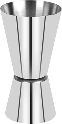 Buy Dynore Stainless Steel Tall Peg Cocktail Jigger, Shot Glass, Double ...