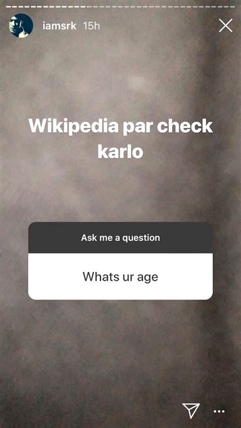 Shah Rukh Khan Was At His Wittiest Best While Answering Fans On Instagram