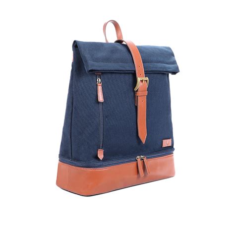 Buy Blue Tenzing 02 Backpack Online - Hidesign