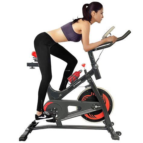 Kobo Exercise Spin Bike with Steel Wheel (Imported) : Amazon.in: Sports ...
