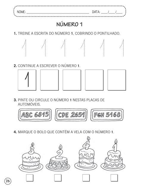 Ed. infantil / 1º ano - Atividades com os números de 0 a 10 - Cuca Super legal - Educação ...