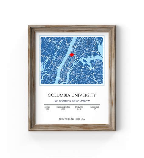 Columbia University Campus Map