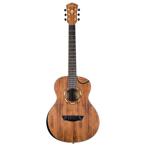 Washburn Comfort G-Mini 55 Koa Travel Size Acoustic Guitar : Amazon.in ...