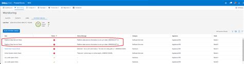 PowerStore: System Checks detects that the platform data service ...