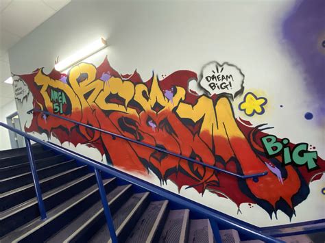 Bertha Ronzone Elementary School - Graffiti Park Las Vegas