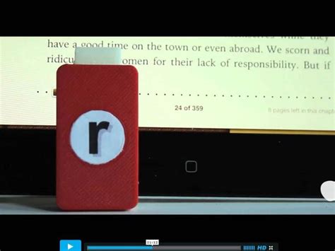 New gadget lets you read while running (HT Tech)