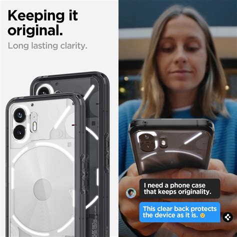 Spigen Ultra Hybrid Back Cover Case Compatible with Nothing Phone (2 ...