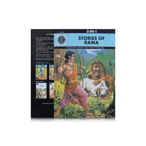 Stories of Rama - English | Comic Book/ 5 In 1 Story Book
