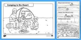 Bahrain Landmarks - KS2 Colouring Pages (teacher made)