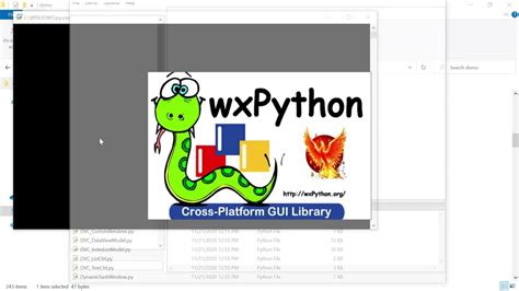 wxPython Complete 的图像结果