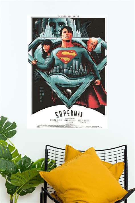 SUPERMAN Poster | DC Posters – The Poster Valley