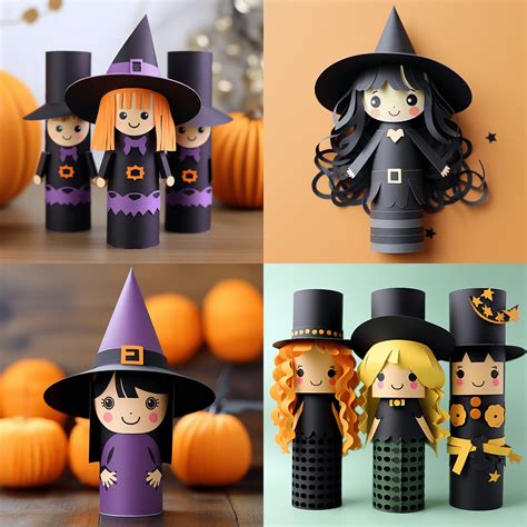 Halloween paper tube crafts for kids – Artofit