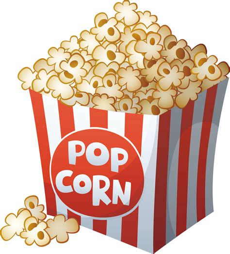 Popcorn Cartoon Film Drawing - Vector popcorn png download - 1353*1497 ...
