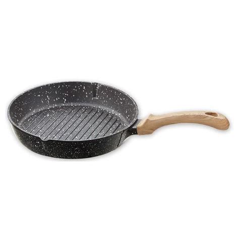 Buy Borosil Vajra Nonstick Round Grill Fry Pan 24 cm NSVJ5GLFP24 Online ...