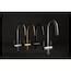 Riobel Azure Two Handle Pulldown Kitchen Faucet - Brushed Gold in the ...