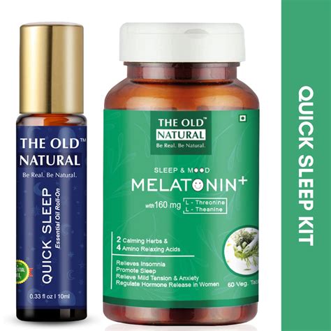 Buy Quick Sleep Kit with Melatonin Sleeping Pills and Deep Sleep Roll ...